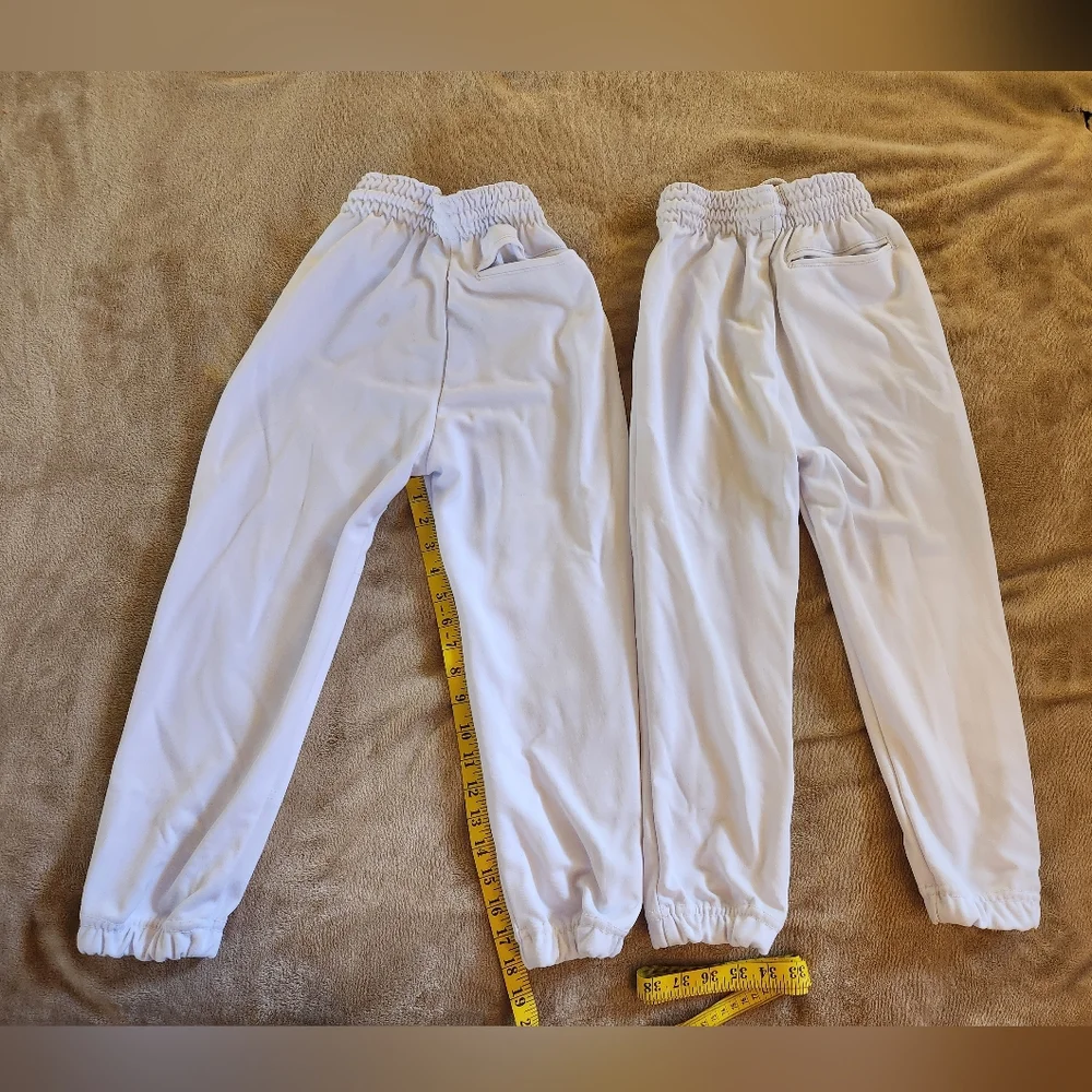 Youth Baseball Or Softball Pants Medium White - Picture 2 of 2